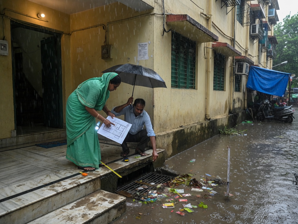 Checking Drainage and Elevation Before Buying a Flat in Kolkata Monsoon Season